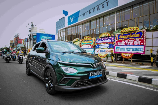 Vietnam's EV maker Vinfast establishes its first dealership in Indonesia