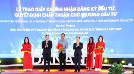  Foxlink đầu tư 135 triệu USD xây dựng nhà máy điện tử tại Đà Nẵng