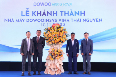 Inauguration of Dowooinsys Vina Factory at Song Cong II Industrial Park