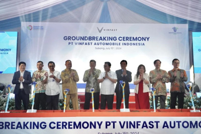  VinFast chính thức khởi công nhà máy tại Indonesia