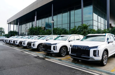  Hyundai Thanh Cong exports another batch of Palisade SUV units to Thailand