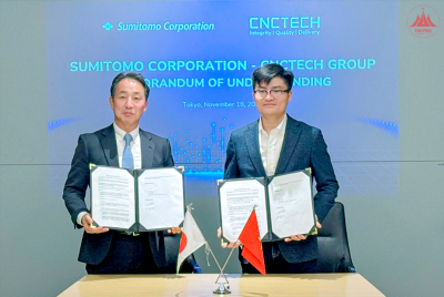  CNCTech、スマート都市・工業団地開発で住友と提携