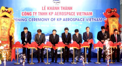  Aircraft component manufacturing plant for Boeing 787 inaugurated in Da Nang