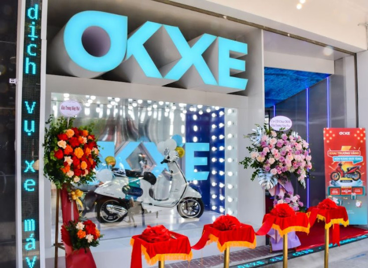 OKXE's first motorcycle service station in Hanoi adopts O2O model