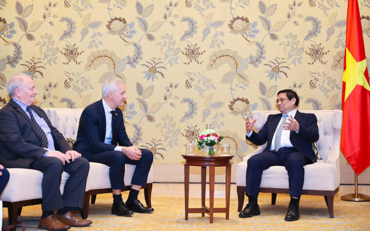 ファム・ミン・チン首相、デンマークと英国のエネルギー企業のリーダーと会談