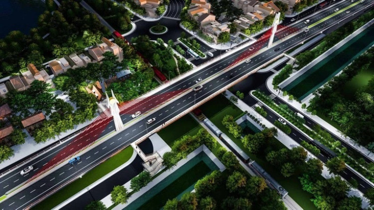 Thanh Hoa starts construction of the North-South railway overpass of nearly 650 billion VND