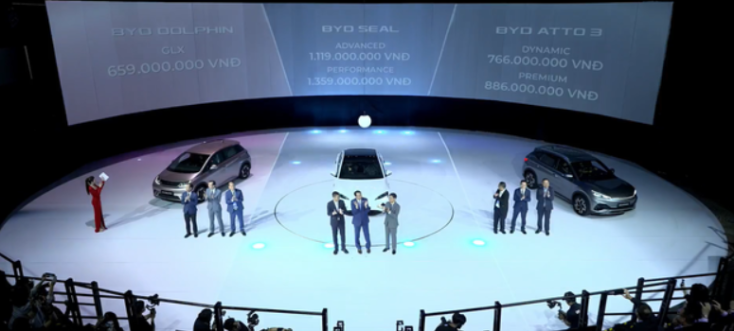 中国EV大手のBYD、ベトナムで正式販売開始