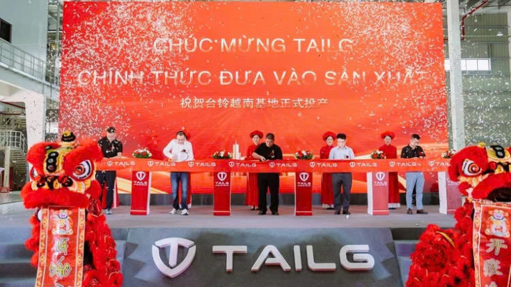 Nhà sản xuất xe máy điện của Trung Quốc TAILG khánh thành nhà máy tại Hưng Yên