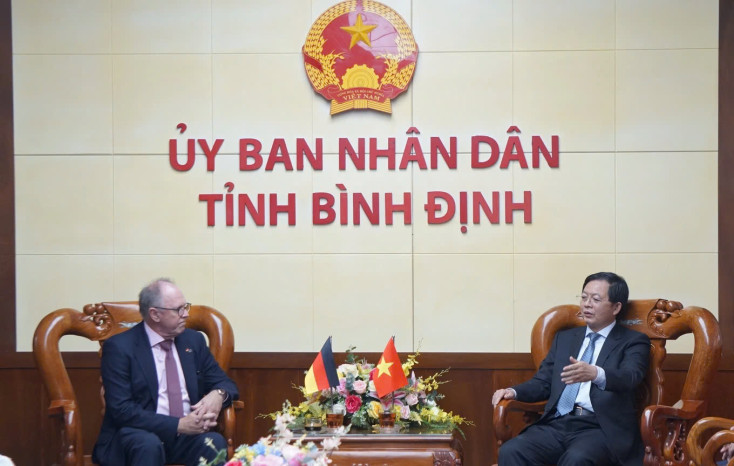 German corporation proposes a 4.6 billion USD offshore wind project in Binh Dinh