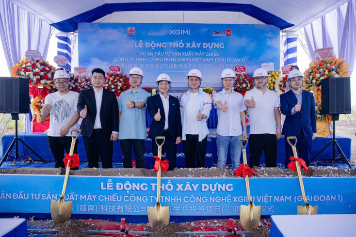 XGIMI launches 13 million USD projector manufacturing project in Nam Dinh