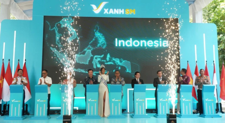 Xanh SM ra mắt, trở thành hãng taxi điện đầu tiên tại Indonesia
