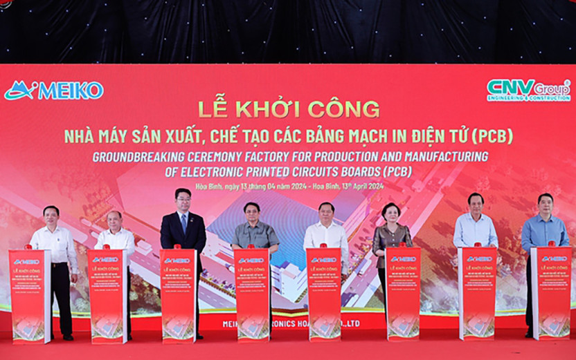  Japanese PCB manufacturer begins construction of new plant in Hoa Binh Province