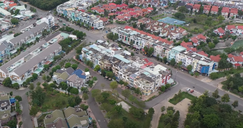 Hệ sinh thái nhà ở tại KCN Mỹ Phước 2 Bến Cát Bình Dương 