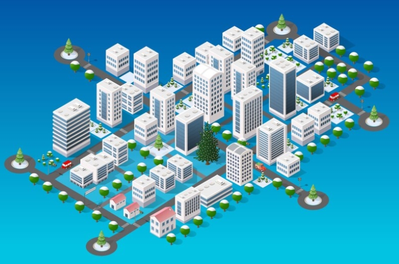 M&ocirc; phỏng khu c&ocirc;ng nghiệp&nbsp;