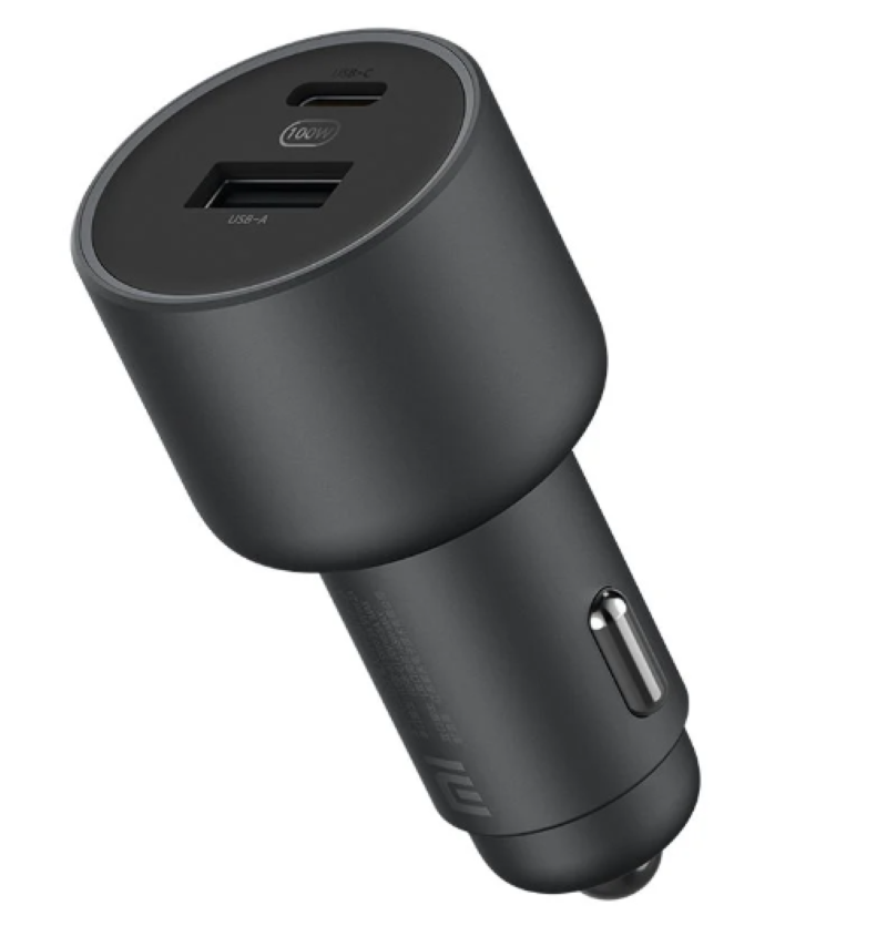 Sạc xe hơi &ocirc; t&ocirc; nhanh 1A1C 100w Xiaomi