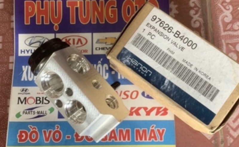 Cấu tạo van tiết lưu điều h&ograve;a &ocirc; t&ocirc; h&agrave;ng Hanon