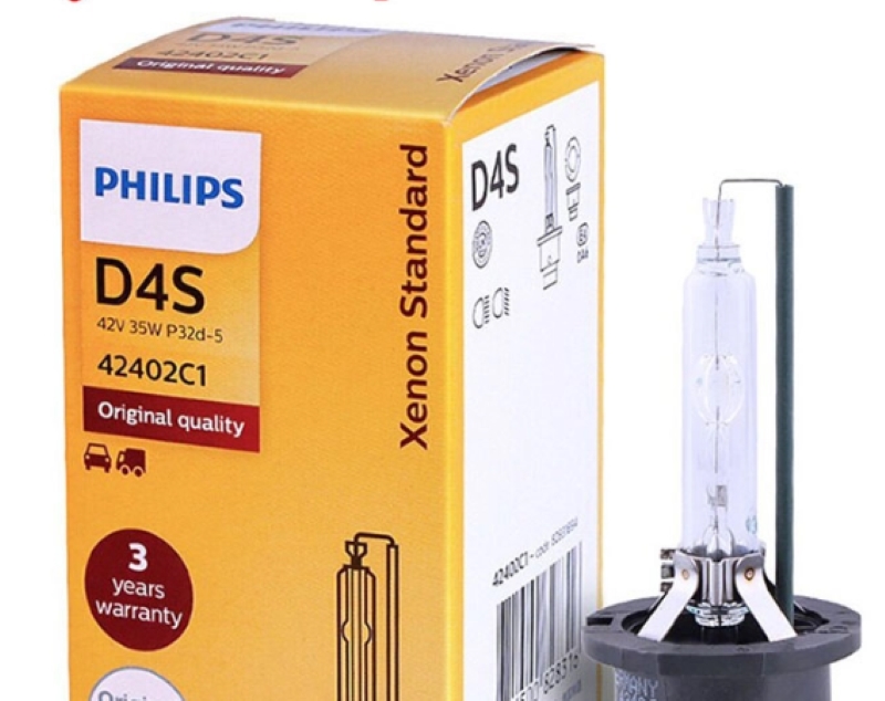 B&oacute;ng Xenon Philips Ch&acirc;n D4S